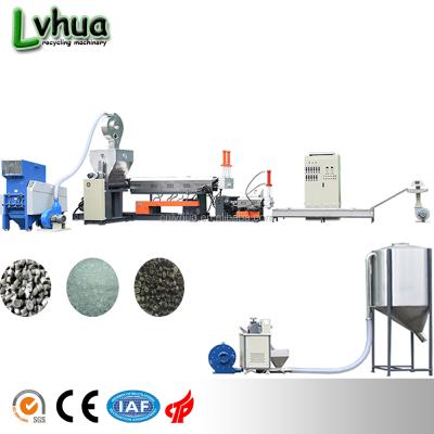 China Automatic Pe Chute Plant Feeder PP High Efficiency Plastic Granulator Peletizadora From Discount for sale