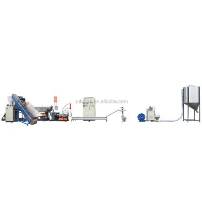 China Factory supply film side feeder recycling line for pp pe recycled polyethylene for sale