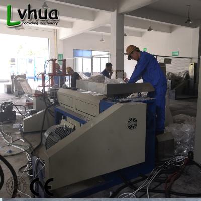 China LDD-SJP Polystyrene Plastic Recycling Plastic Granulator Recycling Machine Line for sale