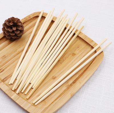 China Factory Price Wholesale Biodegradable Eco-friendly Disposable Round Disposable Chopsticks Factory Price Disposable Bamboo Chinese Custom for sale