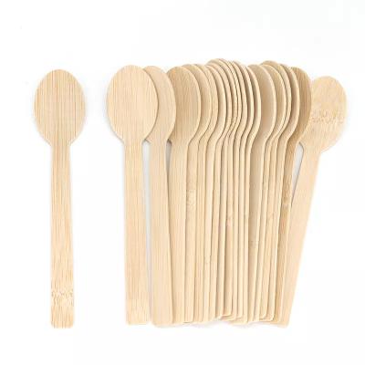 China Home factory direct sale picnic hotel restaurant party bamboo knife spoon fork set cutlery for sale