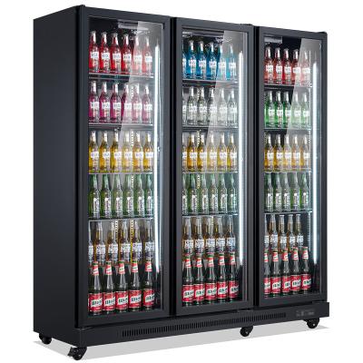 China Hotel New Products New Style Of High Quality Drink Commercial Display Refrigerator Fridge With Brand Compressor for sale