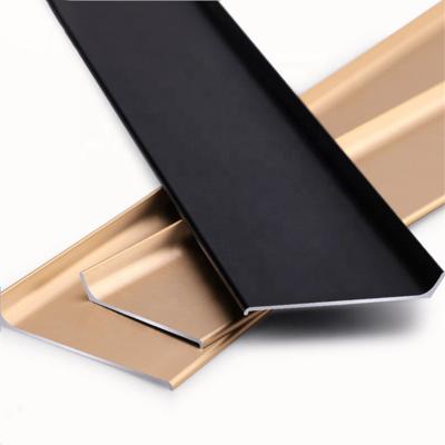 China Modern Floor Accessory Waterproof Wall Aluminum Alloy Edging Protector Panel for sale