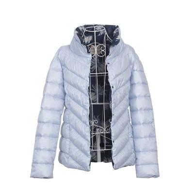 China EuroStyle Breathable Custom Winter Padded Puff Jackets And Coats For Ladies / Women for sale