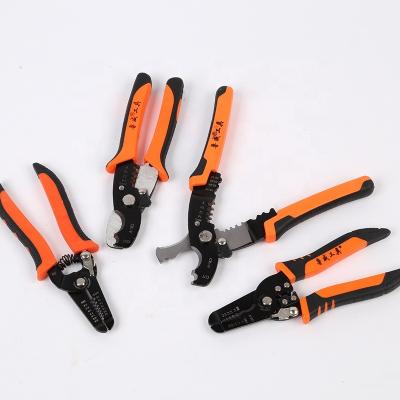 China Manufacturer Multifunctional Crimping Tools Wire Cutter Crimping Plier Wire Stripper for sale