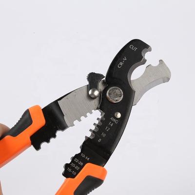 China High Quality Multi Functional Crimping Tube Mini Wire Stripper Cutting Hand for sale