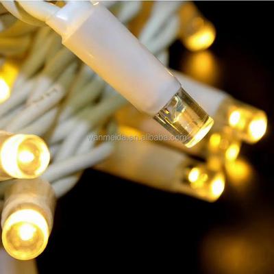 China Outdoor Wedding Party Garland Lighting Mini Flashing String Lights 220V 110V Christmas Decorations LED AC LED Curtain Light for sale