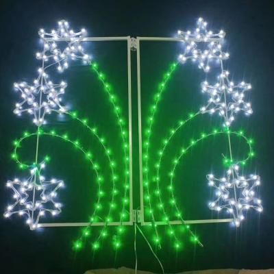 China Holiday Decoration Lights Outdoor Led Christmas Lights 2d Led Christmas Lights And 2d Street Pole Hanging Christmas Decoration for sale