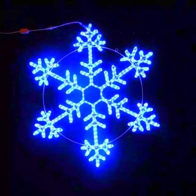 China AC LED Curtain Light Patterned Snowflake Multicolor Custom Decoration Lights Christmas Wedding Party Decorations LED Birthday Garland Lighting for sale