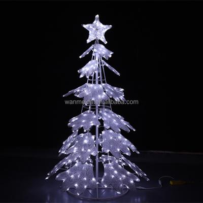 China Cover 3D Outdoor Waterproof Christmas LED Pattern Large Glowing Handmade Glowing Handmade Giant Arched Ball Light For Shopping Malls for sale