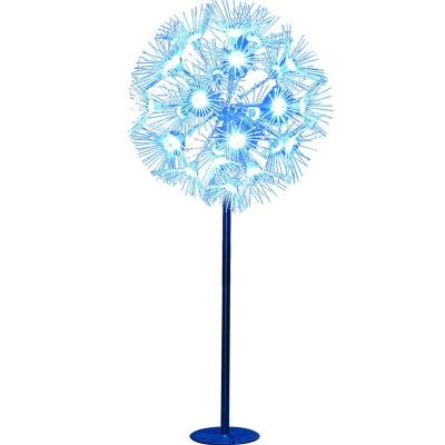 China Manufacturers LED Fiber Optic Wholesale White Dandelion Outdoor Modeling Lights Indoor and Outdoor Waterproof Valentine's Day Holiday for sale