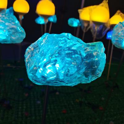 China 24V String Pattern Acrylic Light Reed Light Waterproof Ip 65 RGB Light Outdoor For Holiday Stone Park Street Decoration Theme for sale