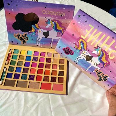 China Factory Big Sale 99 Colors Waterproof Eyeshadow Palettes Glitter Matte Eyeshadow Christmas Cosmetic Waterproof Eyeshadow For Sale for sale