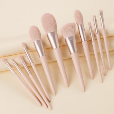 China Waterproof 11 Pieces Foundation Brush Eye Makeup Smile Makeup Brushes Beauty Tools For Sale for sale