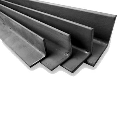 China Prefabricated Hot Rolled Black Steel Structure / Angle Bar / Angle Iron Ss400 Price 50X6Mm for sale