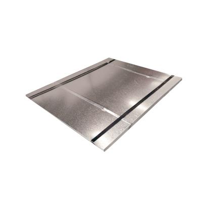 China Container Plate 1.5mm Gi Galvanized Plain Iron Sheets Zinc Coted Astm A653M for sale