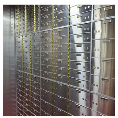 China Admitted safe high security metal safe fireproof uchida box bank safe deposit box commercial safe deposit boxes for sale