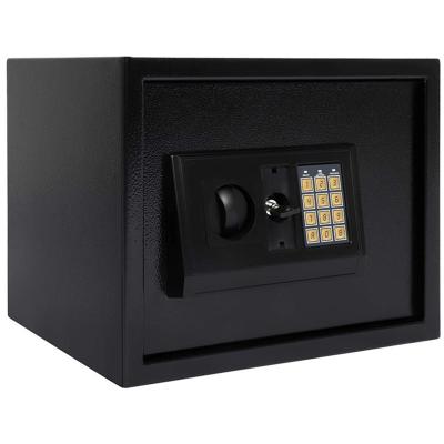 China Mini Electronic Code Metal Steel Home Bank Office Hotel Hotel Firearm Gun Password Safe Black for sale