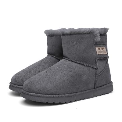 China Men's Winter Zari Boots Suede Popular Lightweight PU Men Down Winter Boots For Boy for sale