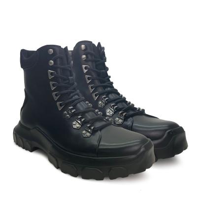 China Latest Design High Quality Round Boots Casual Height Increasing Shoes Men Light Up Comfortable Shoes for sale