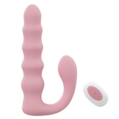 China 7 Frequency Head Vibrating 7 Frequency Vibrating Vaginal Plug Clitoris Stimulation Beads Anal Vibrator Massage Stick Female Adult Flirt Toys for sale