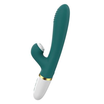 China Wireless Rechargeable Handheld Private Quiet Massager Silicone Vibrator Masturbation Massage Female Thrusting Tapping Vibrator Magic Wand for Women for sale