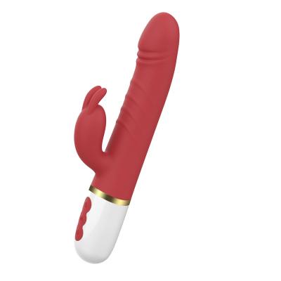 China 7 Frequencies Vibrating Powerful G Spot Rabbit Vibrator For Female With Dual Modes Vibrating Cat Massage Vibrator Adult Toys For Masturbator for sale