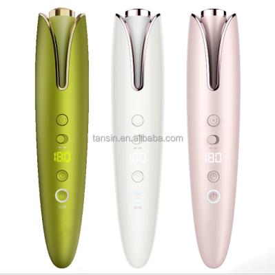 China Hotel Hair Styling Ceramic Barrel Rotating Hair Curler Wireless Automatic Curling Hair for sale