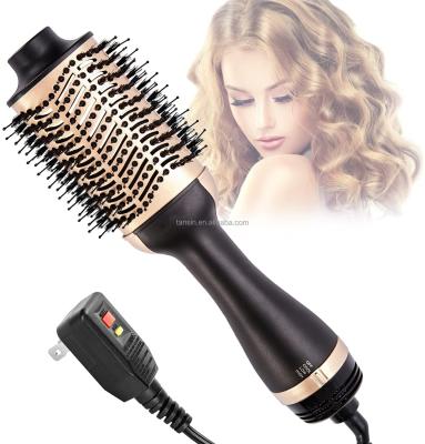 China Ionic Salon Electric Professional Curly Drying Styler Best Hot Cepillo One Step Hair Dryer Brush for sale