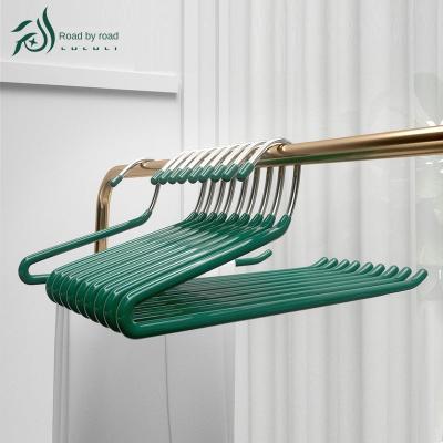 China Simple pants hanger pants clip household no trace hanging pants hanger special dryingZShape2Word pants hanger wardrobe storage for sale