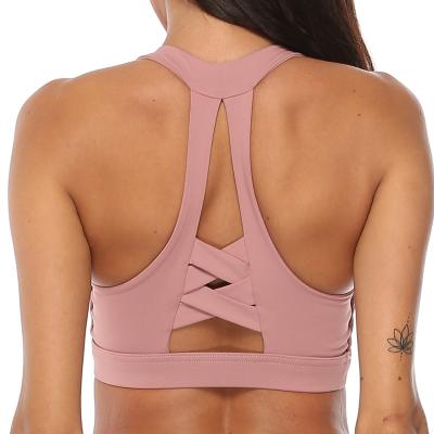 China New Sports Bra QUICK DRY Beauty Back Yoga Vest Sports Underwear Shockproof Sports Underwear For Women for sale