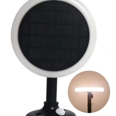 China 2022 Warehouse Fashionable 360 ​​Degree Decorative IP 65 Garden Soft Lighting Waterproof Solar Led Wall Lamp for sale