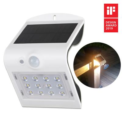 China 2021 Best Security 1.5W 220LM Residential Solar Garden Solar Light for sale