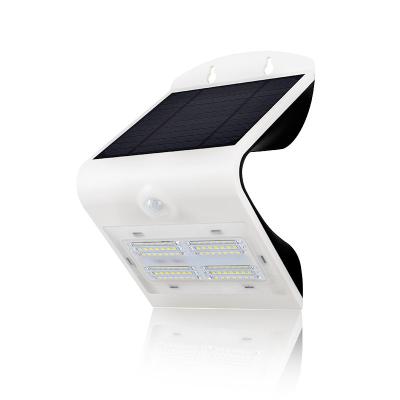 China Outdoor Solar Powered Garden Plant Supply IP65 3.2w 400lm Solar Led Wall Light for sale