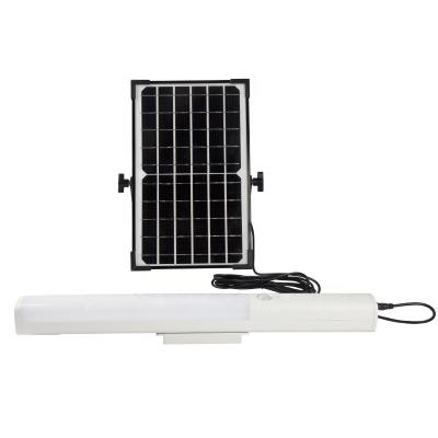 China Multifunctional Portable 10W Solar Wall Batten Light with USB Charger and Optional Installation for sale