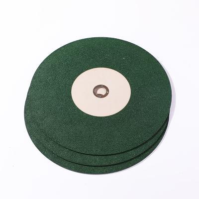 China Metal/stainless steel/cooper 14 Inch Cutting disc for stainless steel/inox/cast iron  350 mm 2.5 Thickness 25 mm hole Green Cutting Wheel For Metal for sale