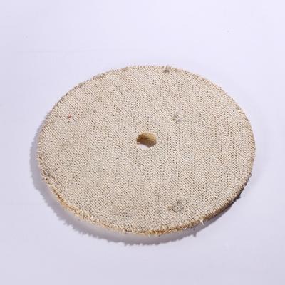 China Stainless steel Manufacturer grinding tools custom size buffing abrasive sisal cotton wheel for sale