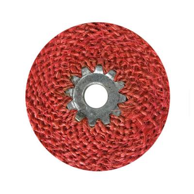 China Stainless steel customized high quality durable Abrasive Stainless Steel tools sisal polishing wheel for sale