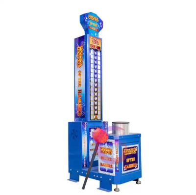 China Strength Test Coin Operated Boxing Machine 1 Person Hegemony King Of The Hammer for sale