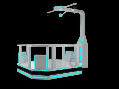 China Safety Education VR Walking Platform Construction Site Experience for sale