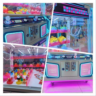 China Fantasy Doll Crane Machine Arcade Toy Grabber Machine 4 Players For Game Center for sale