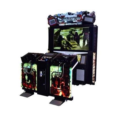 China 55 Zoll Razing Storm Arcade-Maschine Schieß-Spiele-Maschine für den Vergnügungspark zu verkaufen