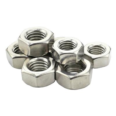 China Carbon Steel Hex Nut Surface Treatment Mining High Quality Galvanized Hex Nut for sale