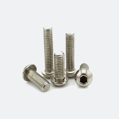 China Pan Stainless Steel Hexagon Socket Screw Hex Socket Bolt for sale