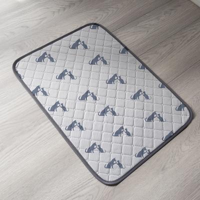 China Customized Printing Puppy Puppy Pads Pee Pad Washable Soft Pet Puppy Puppy Dog Pads Puppy Cat Training Pad for sale