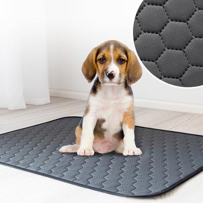 China Sustainable Reusable Dog Cat Pee Training Absorbent Washable Pet Urine Pad For Dogs for sale