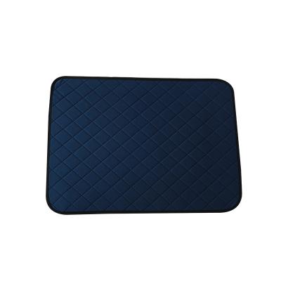 China Gray Blue Green Color Reusable Underpad Biodegradable Adult Urine Plain Weave Pee Mat Incontinence Pad for Elderly for sale