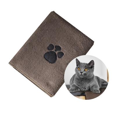 China Sustainable Multifunctional Super Absorbent Puppy Cat Bath Towel Pet Dog Cleaning And Grooming Products For Dogs for sale