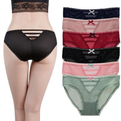 China STRETCH women g-string sexy panties v back v-string panties t g-string underwear lace for sale