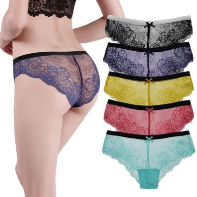 China Cheap STRETCH ladies women thong panties girls in transparent sexy panties lace up sexy mature transparent panties young women girls for sale